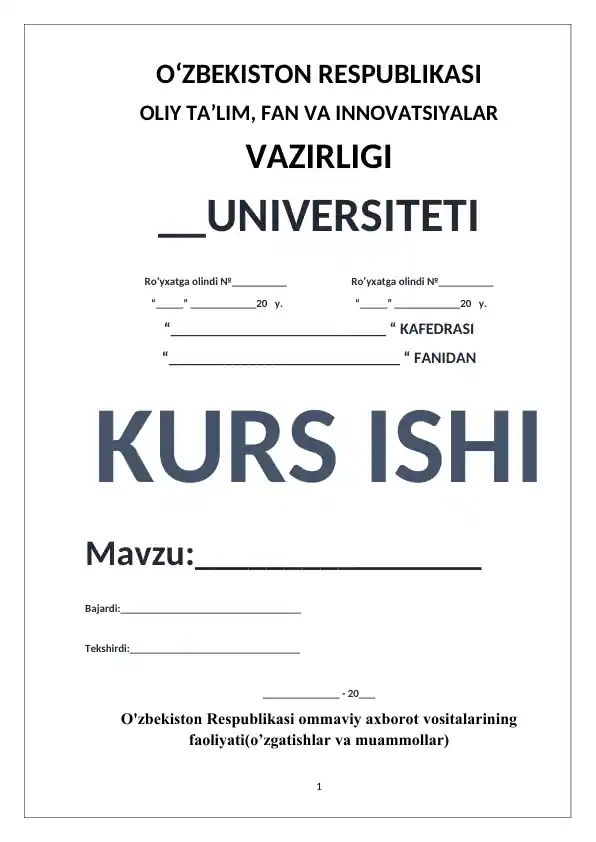 kurs-ishlari-pedagogika-kurs-ishi-ozbekiston-respublikasi-ommaviy-axborot-vositalarining-faoliyati