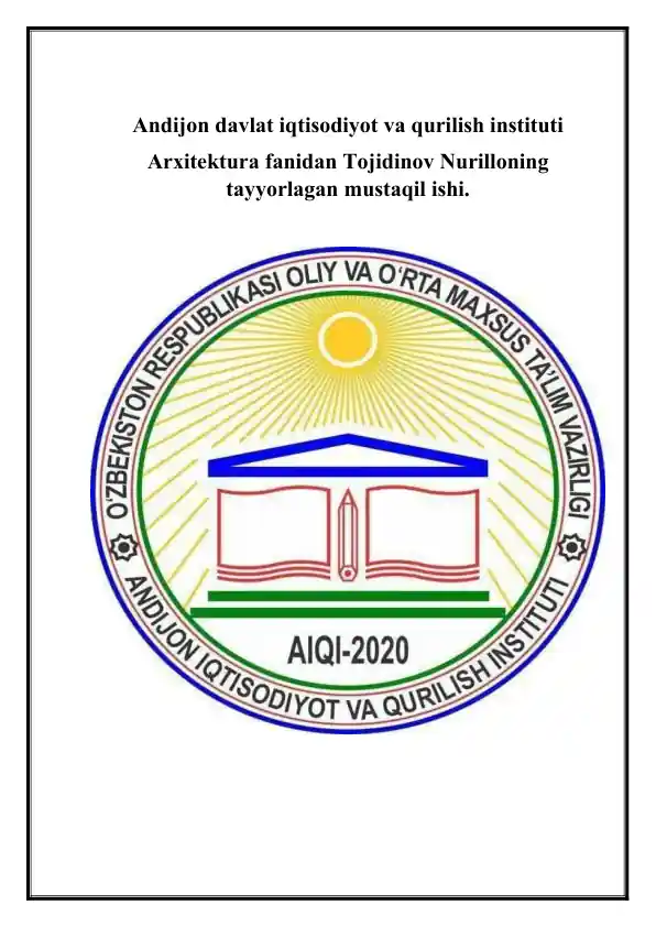 Zinalar va ularning turlari