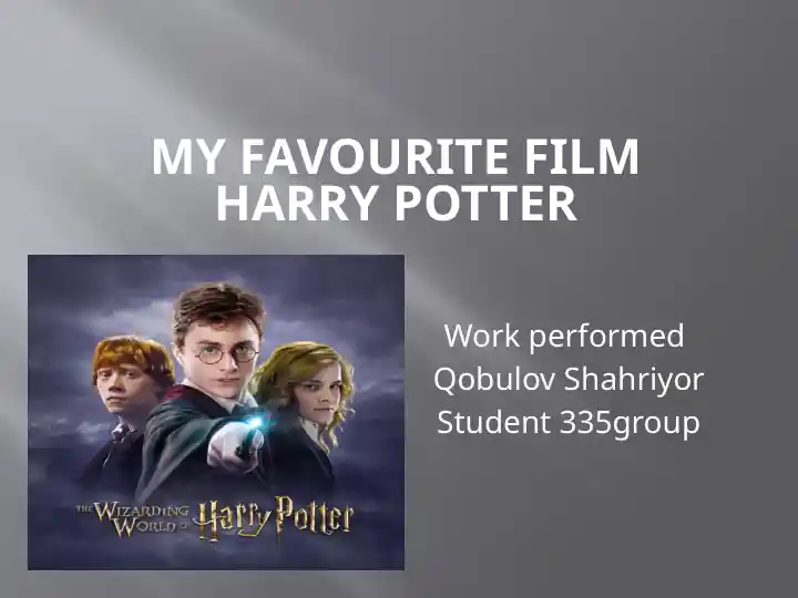 Harry Potter