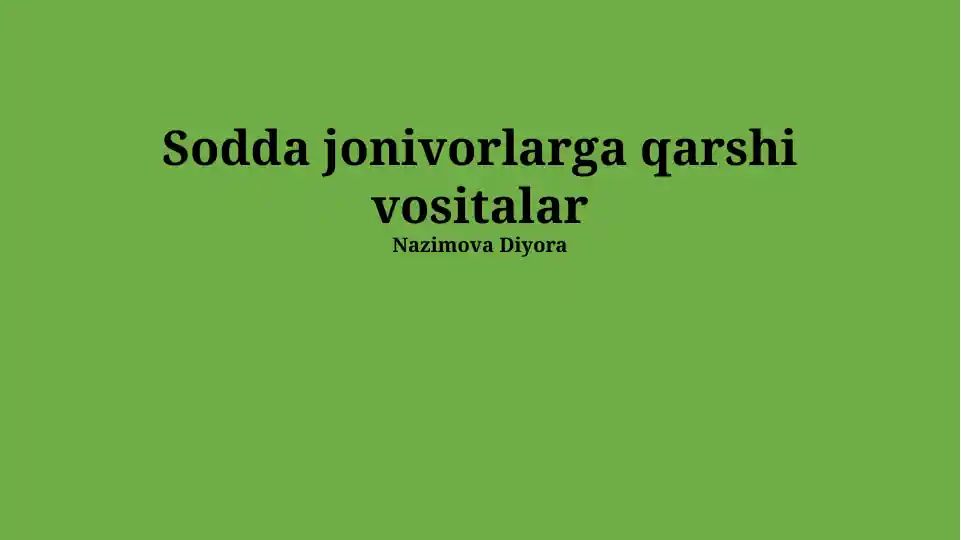 Kemiruvchilarga qarshi vositalar va kurash usullari