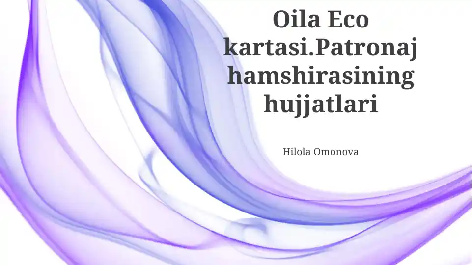 Neft Eco Karta: Umumiy Ma'lumot