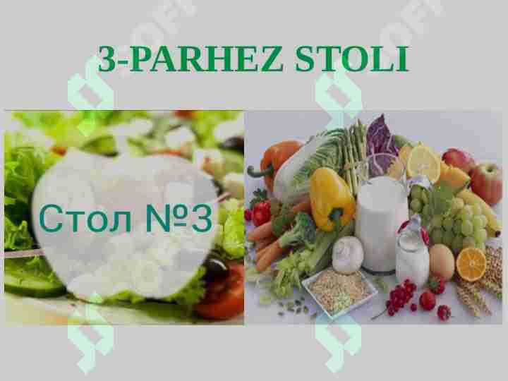 3-PARHEZ STOLI