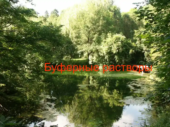 Буферные растворы