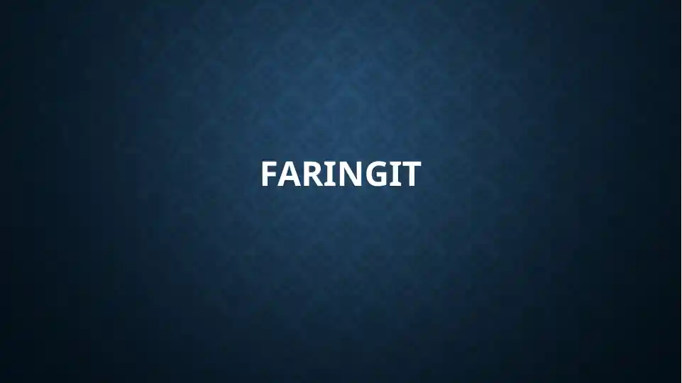 Faringit