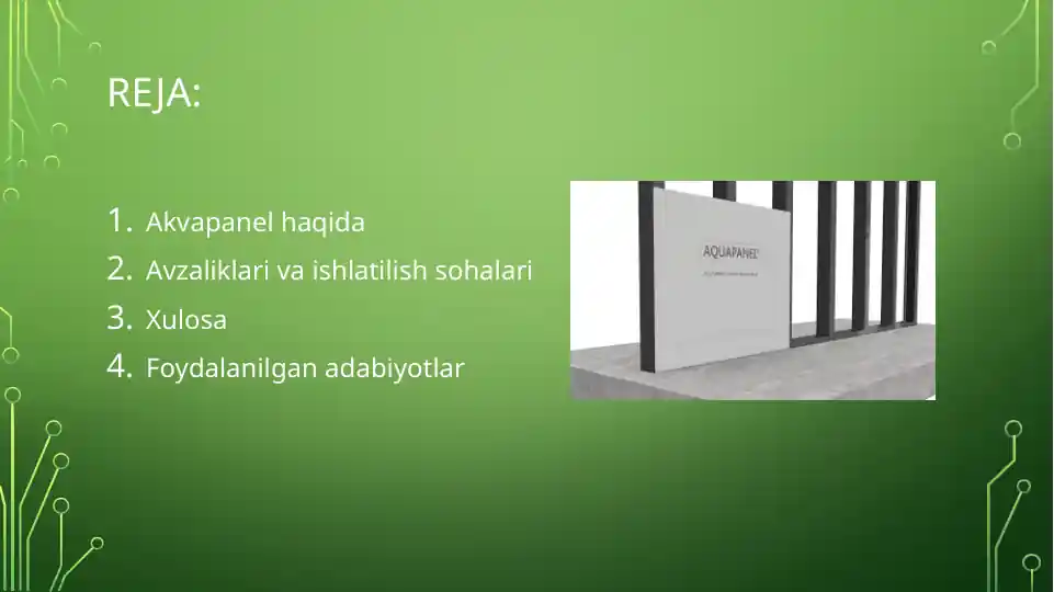 Akvapanel