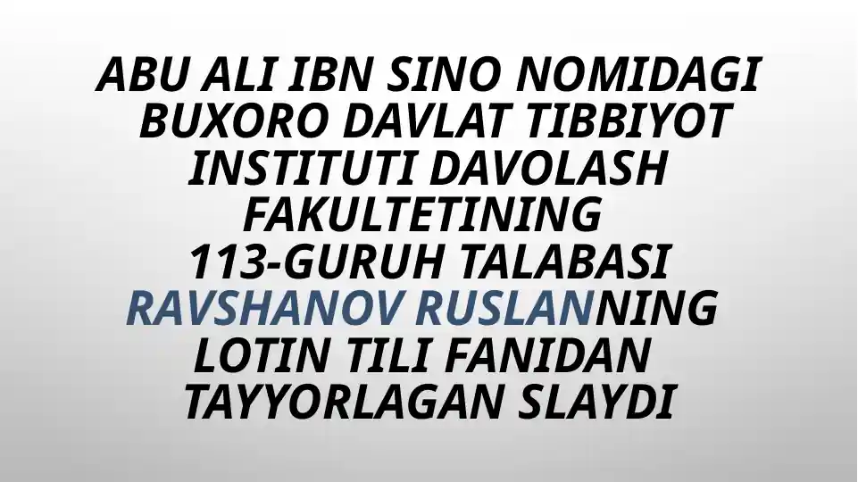 Osteologiya terminlari