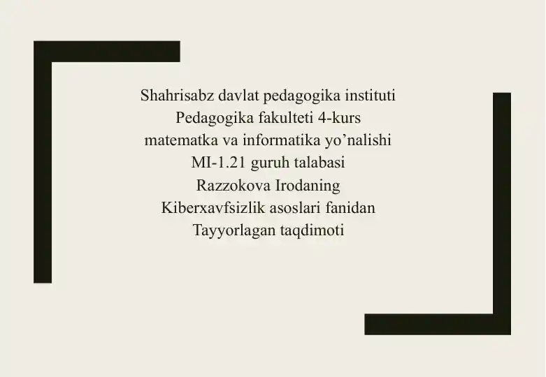 EnigmaShifrlashMashinasi:Tarix,IshlashPrinsipivaBardoshliligi