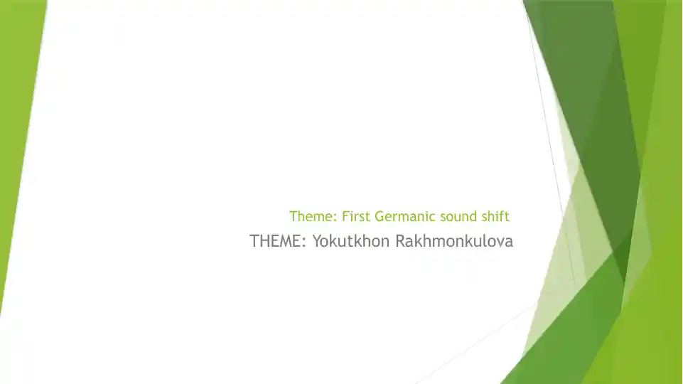 Gothic Language