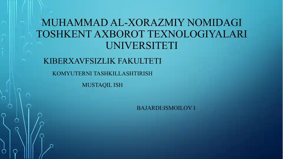 Videokartalar xususiyatlari va turlari