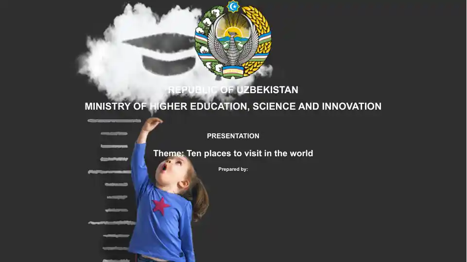 Ten places to visit in the world