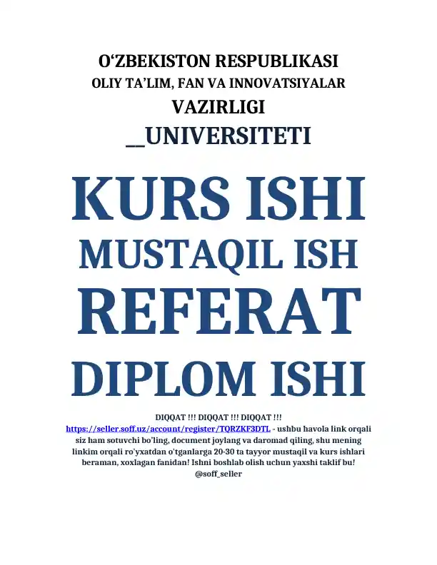 MATLAB muhitida qatiymas ma'lumotlar bilan ishlash
