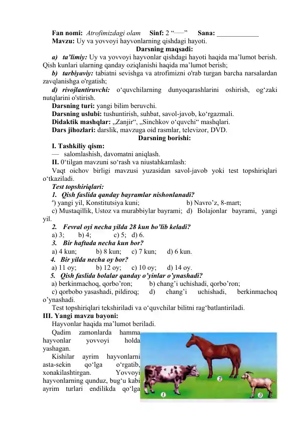Atrofimizdagi olam