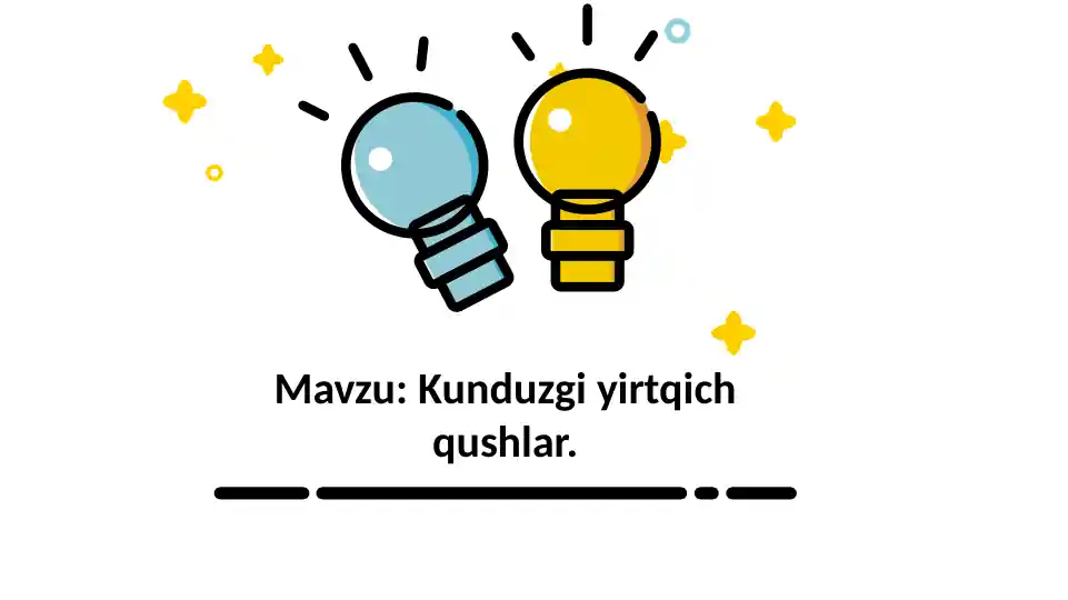 Kunduzgi yirtqich qushlar
