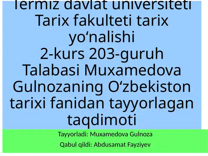 Buxoro amirligida mansab va lavozimlar