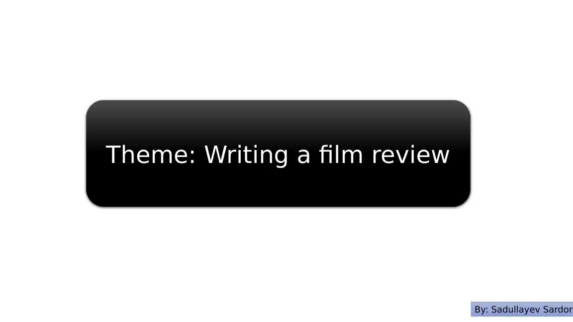 Crafting the Critique: A Guide to Exceptional Film Reviews