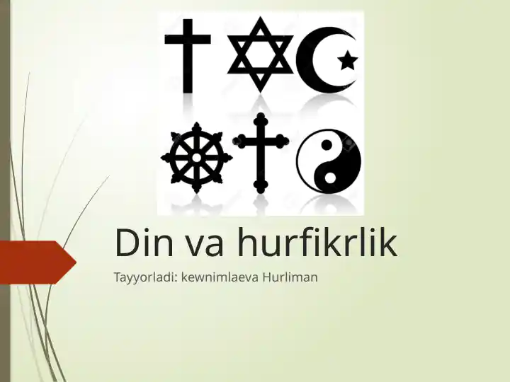 Din Rasm Din va hurfikrlilik