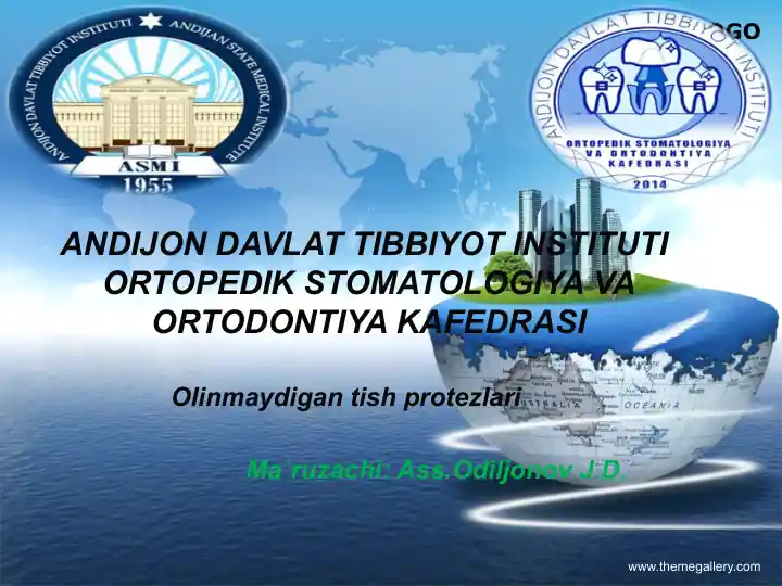 Olinmaydigan tish protezlari