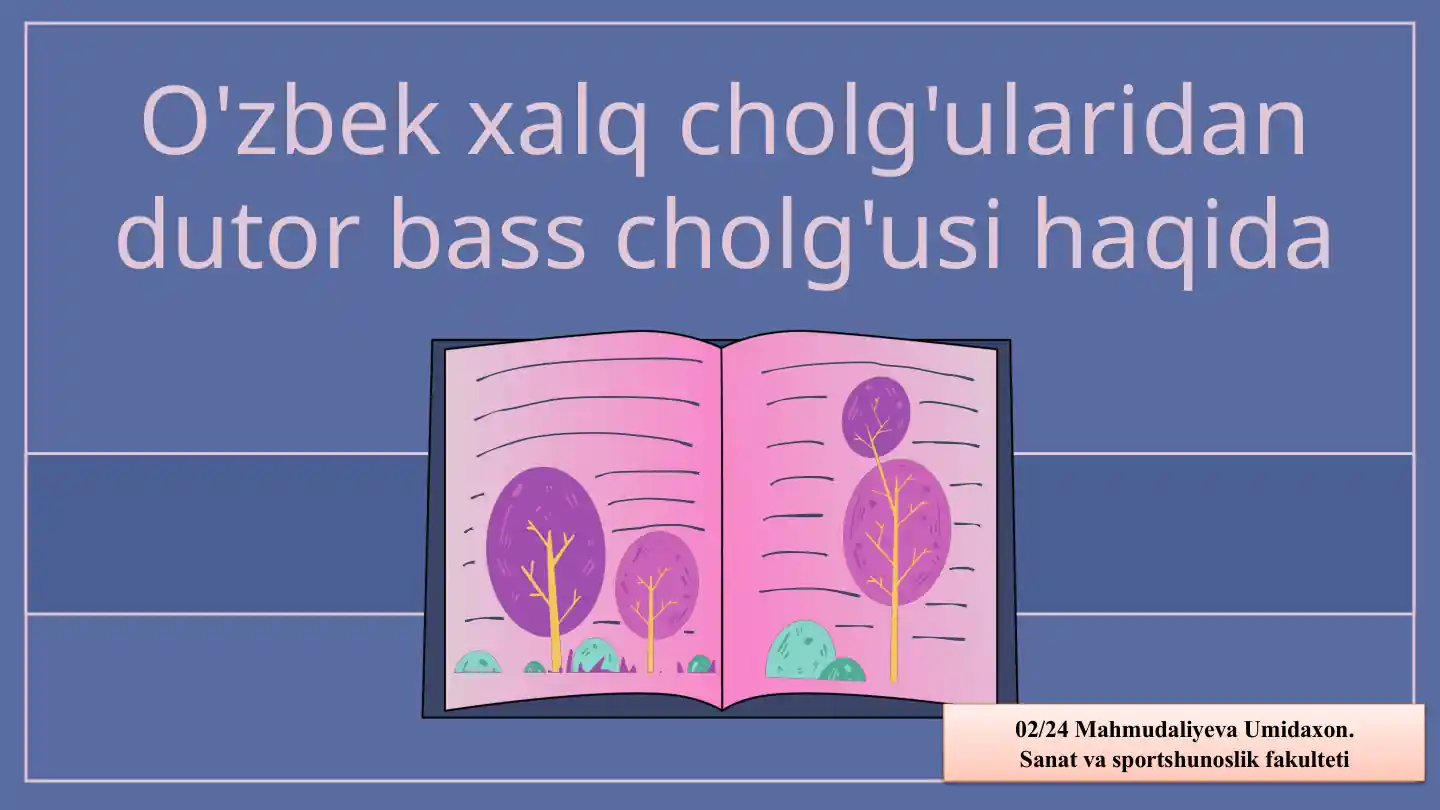 Dutor Bass Cholg'usi Tarixi