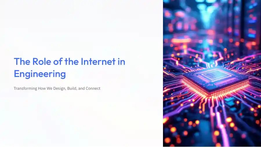 The Role of the Internet in Engineering