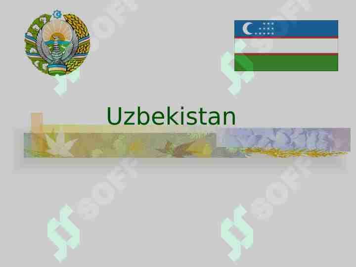 Welcome to Uzbekistan!