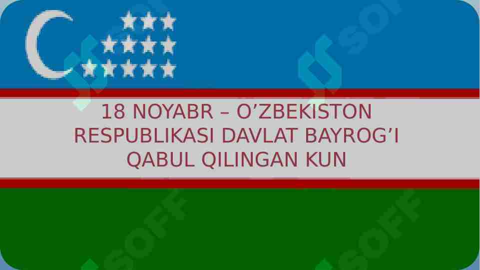 Bayroq qabul qilingan kun