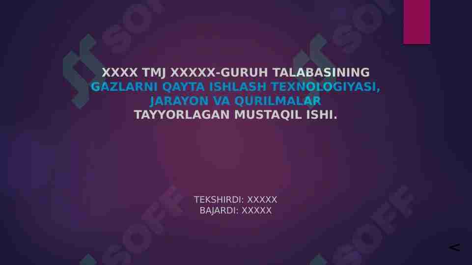 Klaus usulida oltingugurt olish