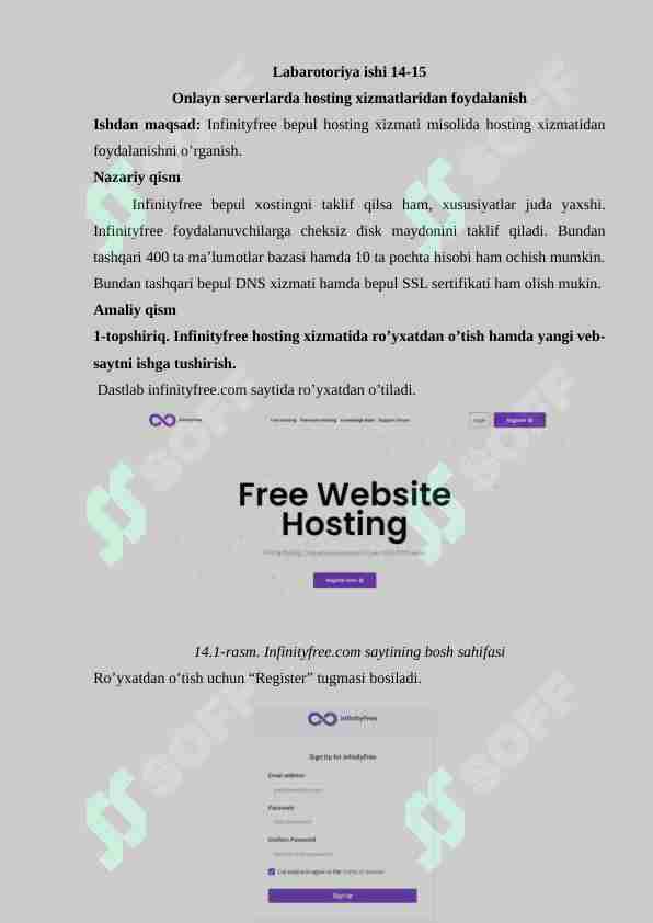 Onlayn serverlarda hosting xizmatlaridan foydalanish