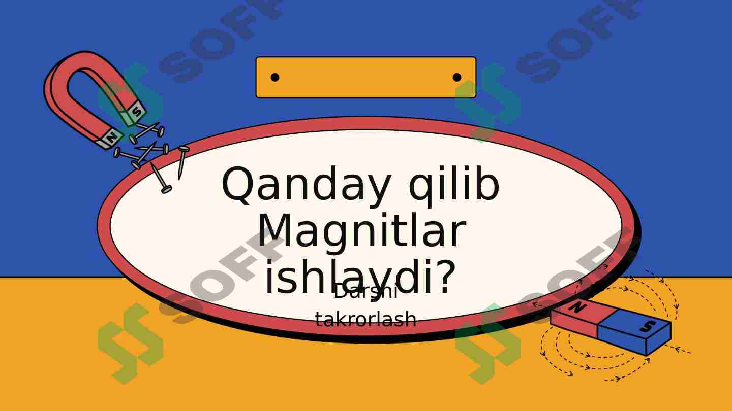 Qanday qilib Magnitlar ishlaydi