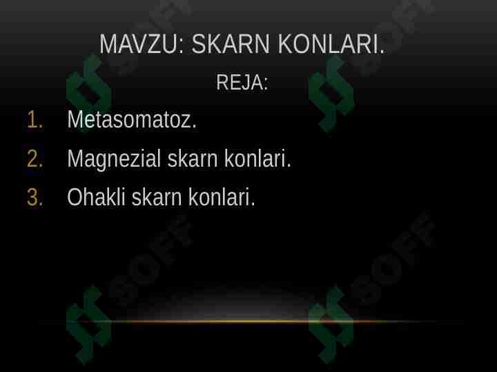SKARN KONLARI