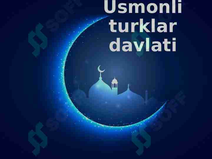Usmonli Turk davlati