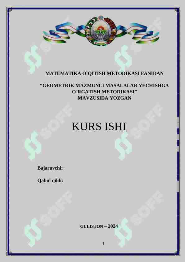 Vaqt, masofa, tezlik haqida tasavvurlarning tarkib topishi