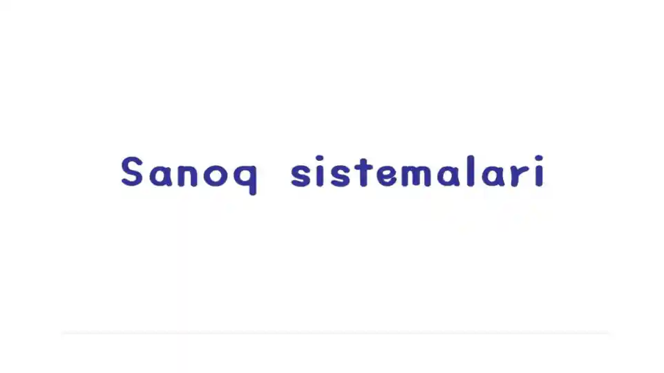 Sanog sistemalari