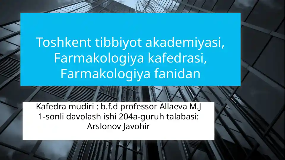 Biologik faol qo’shimchalar (BFQ)