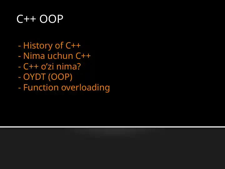 History of C++