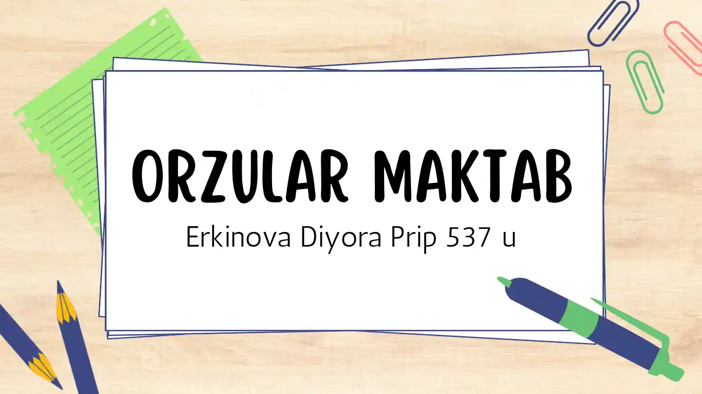 Orzular Maktab
