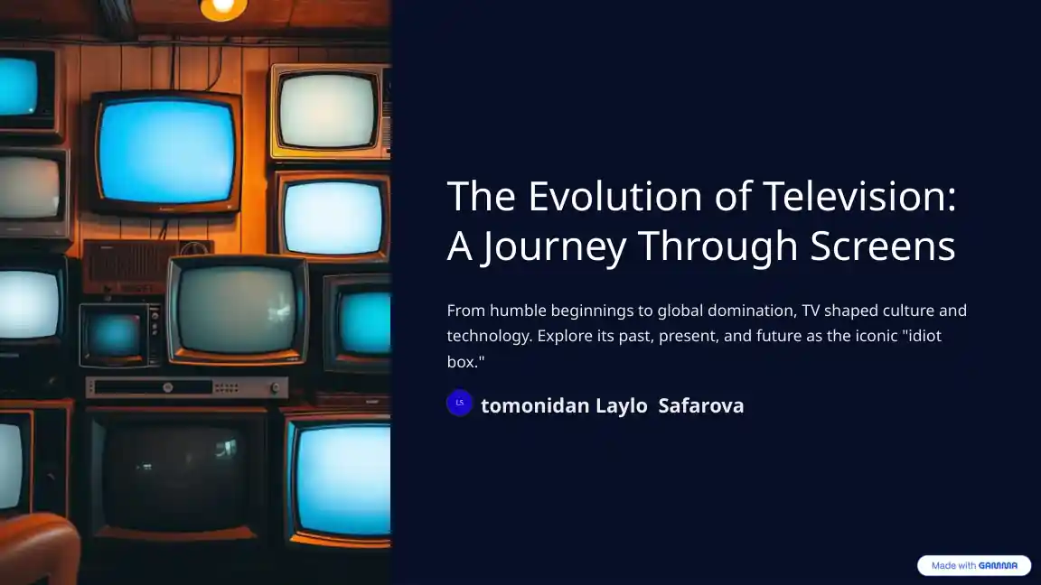 The Evolution of Television: A Journey Through Screens