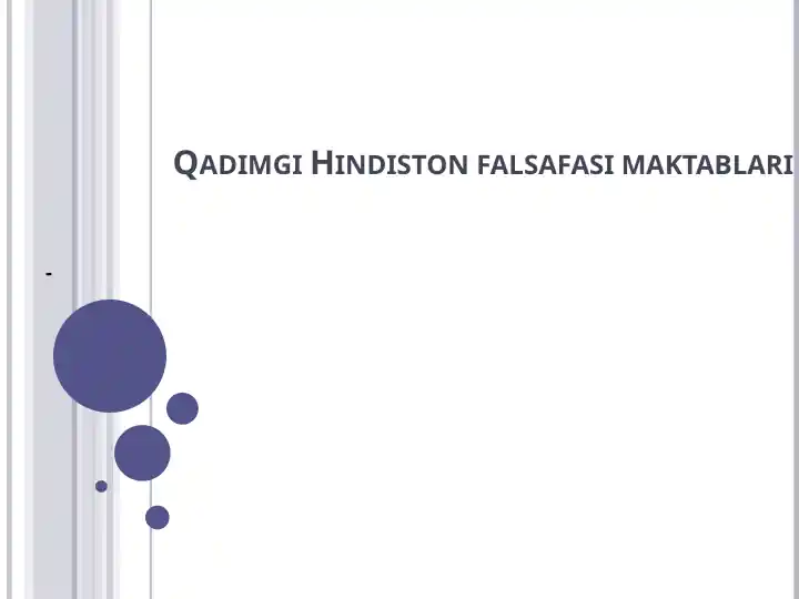 Qadimgi Hindiston falsafasi maktablari
