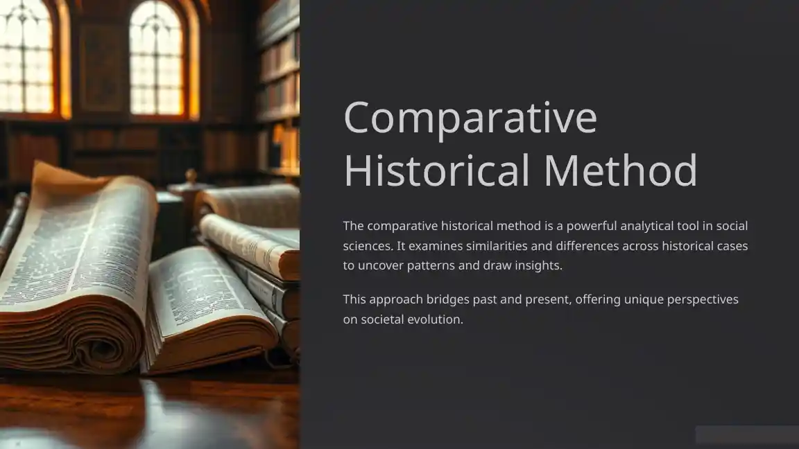 Comparative Historical Method