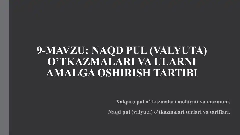 KONTАKT (Contact) xalqaro pul o‘tkazmalari tizimi