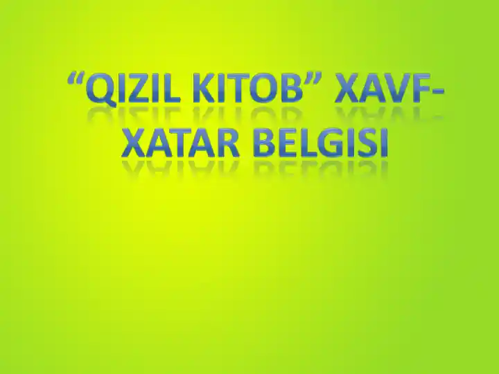 Qizil Kitob