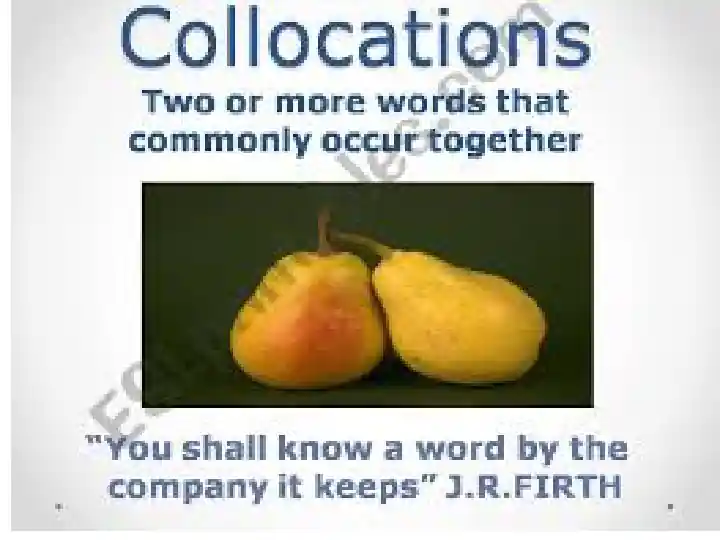 Collocations