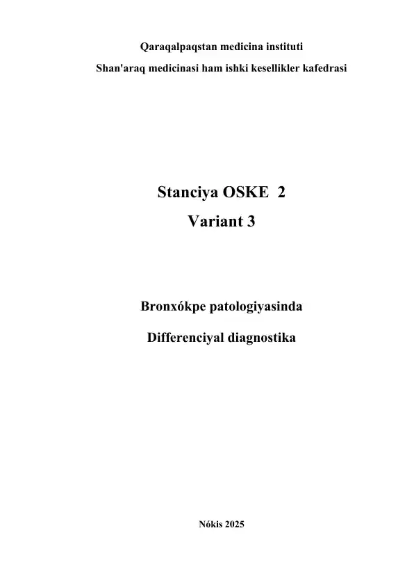 Qaraqalpaqstan medicina instituti