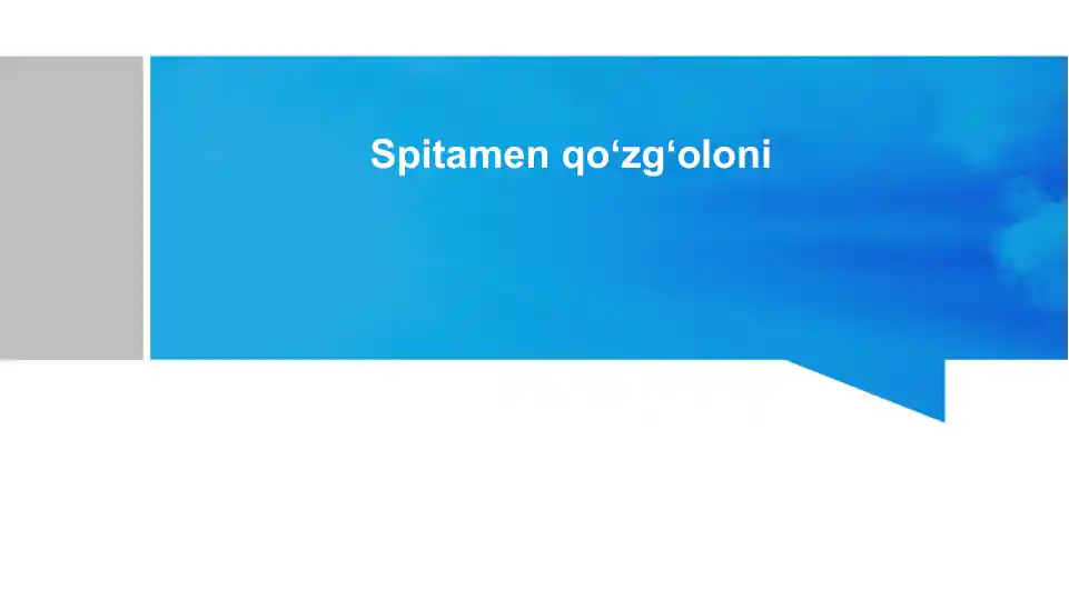 Spitamenqoʻzgʻoloni