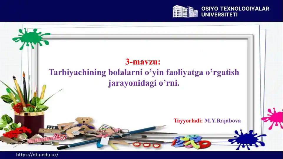 Zamonaviy pedogogning imidji