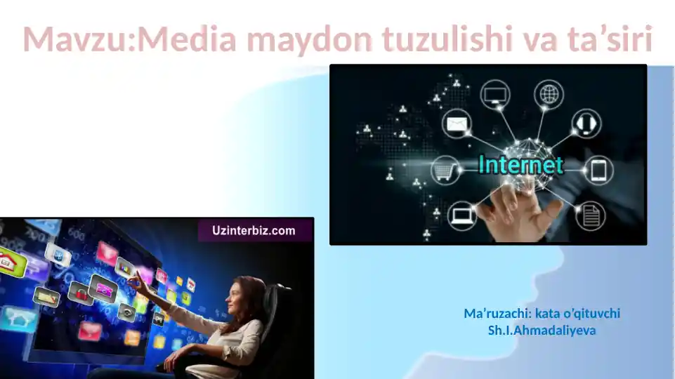 Mediamaydon tuzilishi va ta'siri