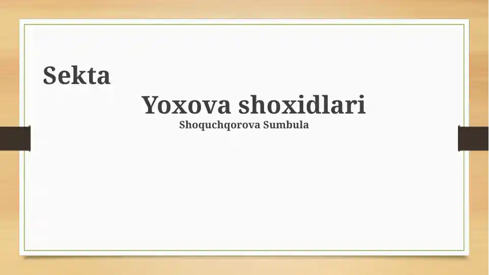 Yahovaning Shohidlari