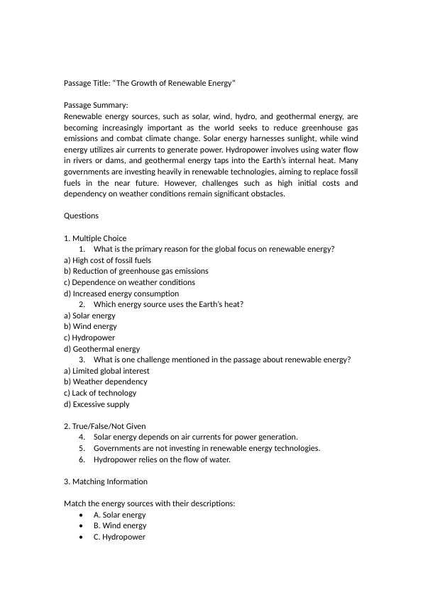 Full reading tests 40