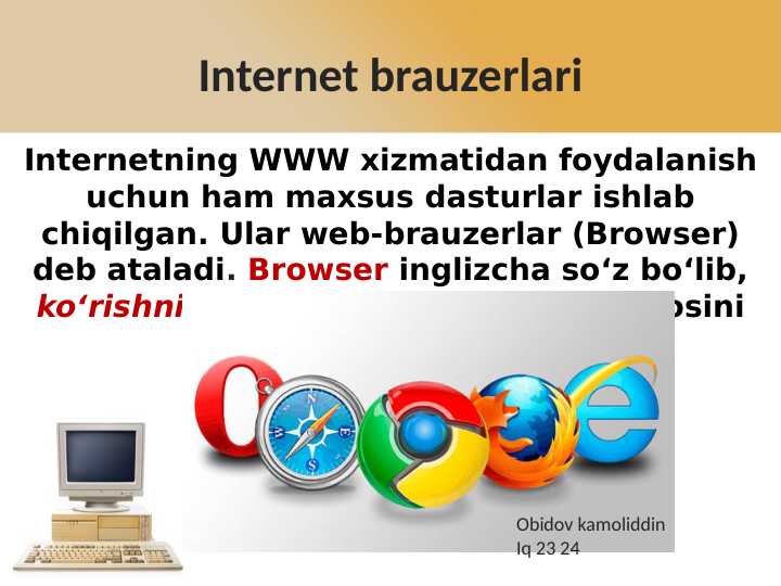 Internet brauzerlari