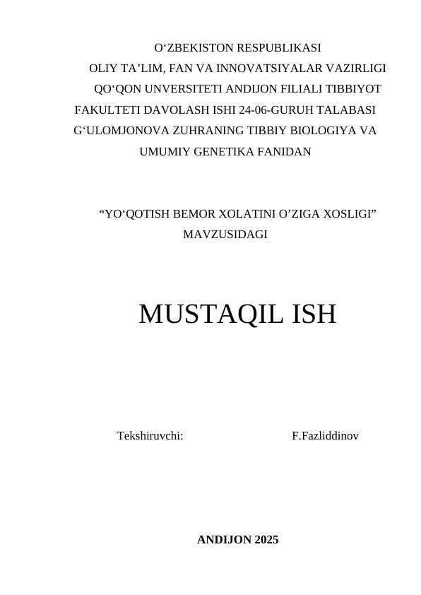 Miomalar Bachadon Miomasi