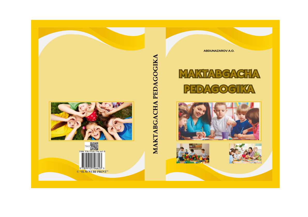 Maktabgacha pedagogika darslik